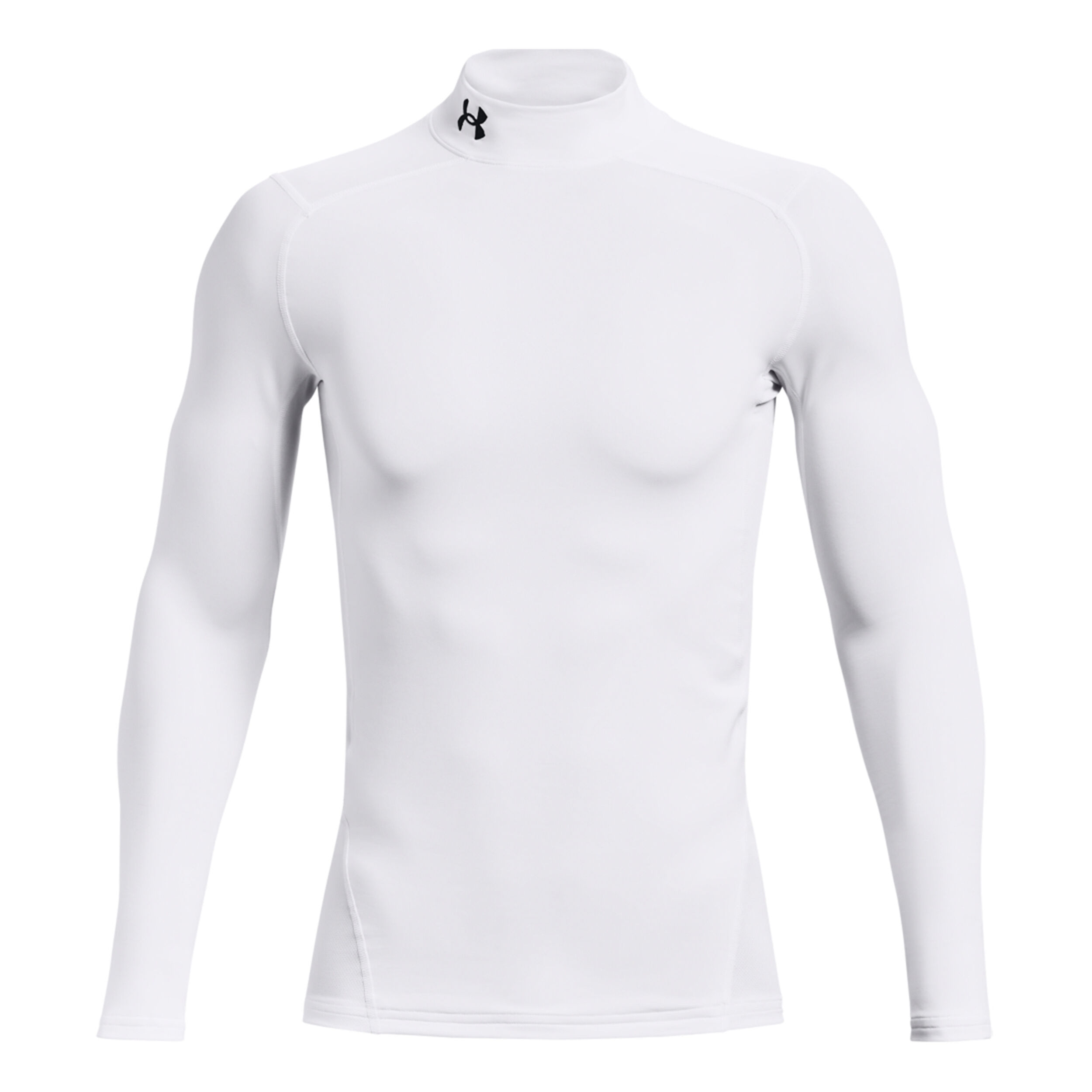 Coldgear Comp Mock Longsleeve Herren - Weiß