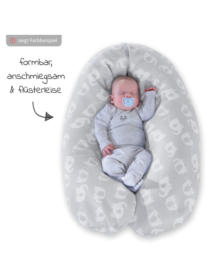 Theraline Stillkissen Das Komfort mit Mikroperlen-Füllung inkl. in grau,motiv günstig kaufen onesize