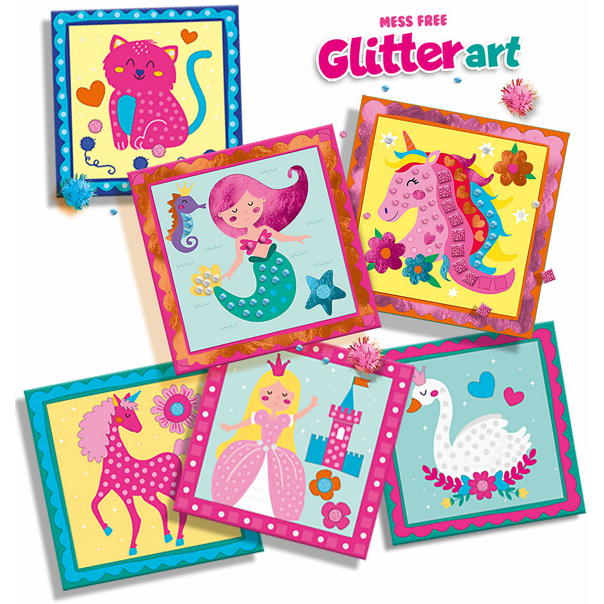 Glitzerkunst ohne Kleckern