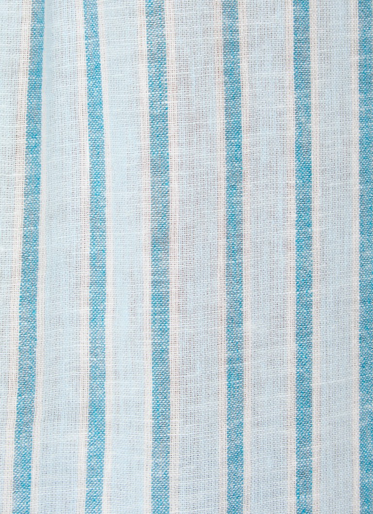 Rails Banks blouse in linen blend with stripe print