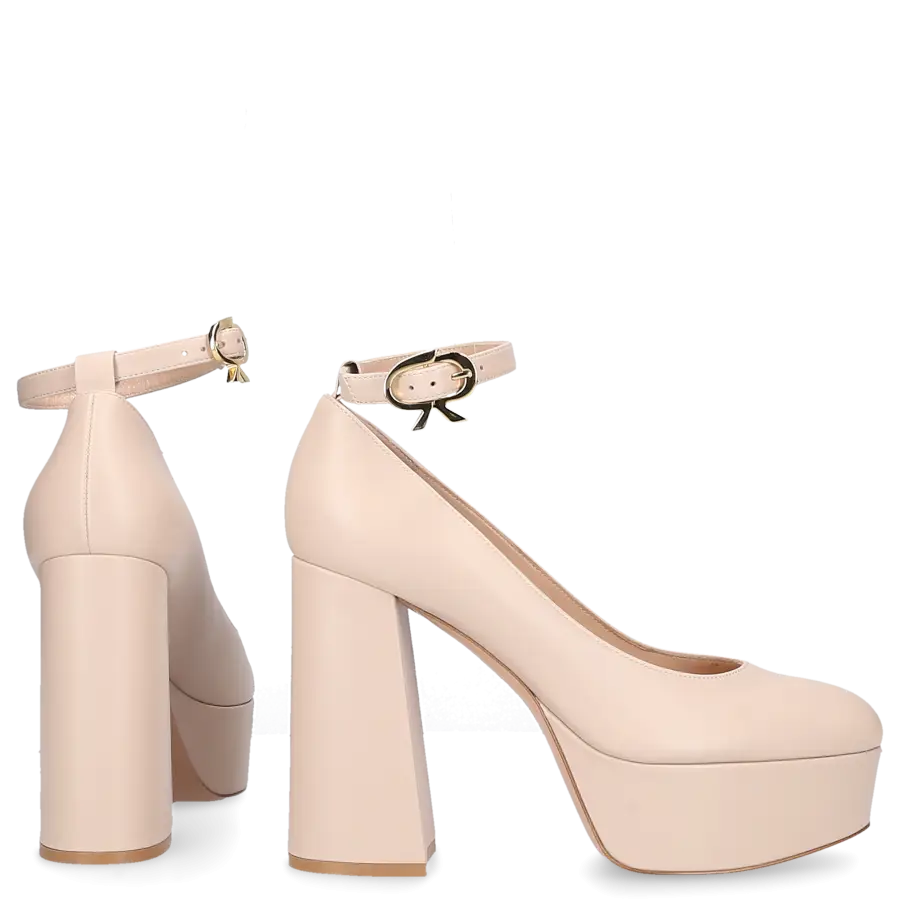 Gianvito Rossi - Pumps MANILA Kalbsleder - beige