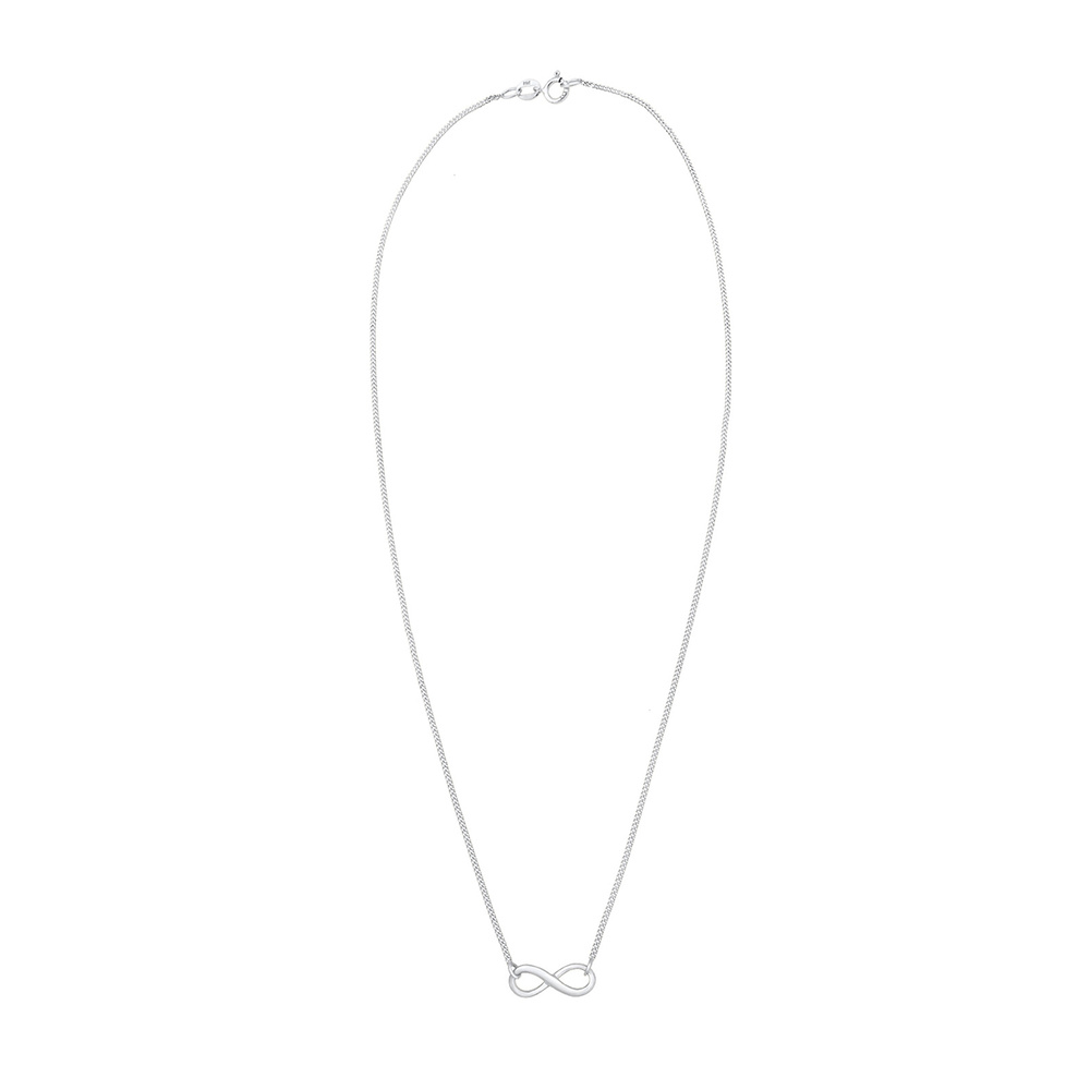 Elli Elli Collier Femmes Pendentif Infinity Infinité Symbole en Argent Sterling 925 Bijoux