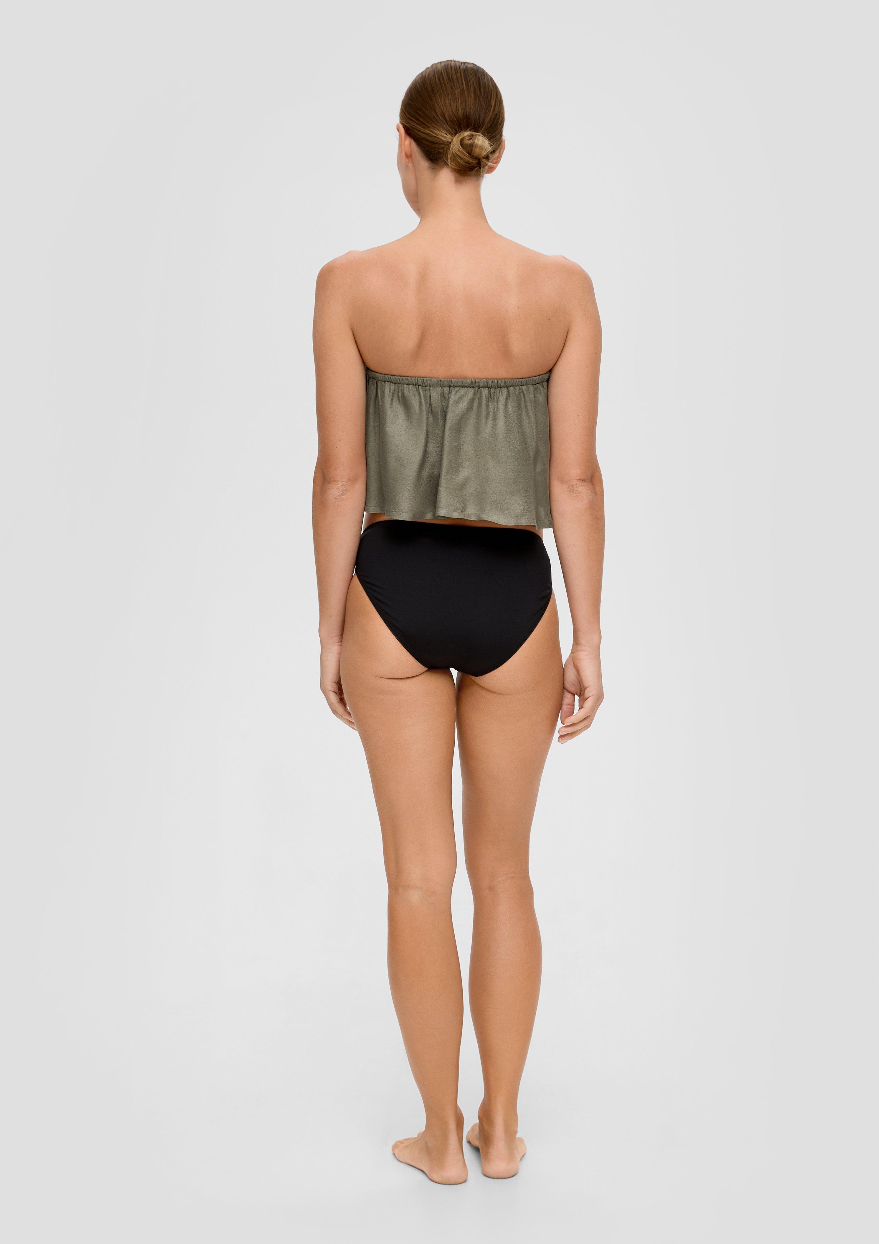 Bandeau-Top mit Volant  6009028-7800