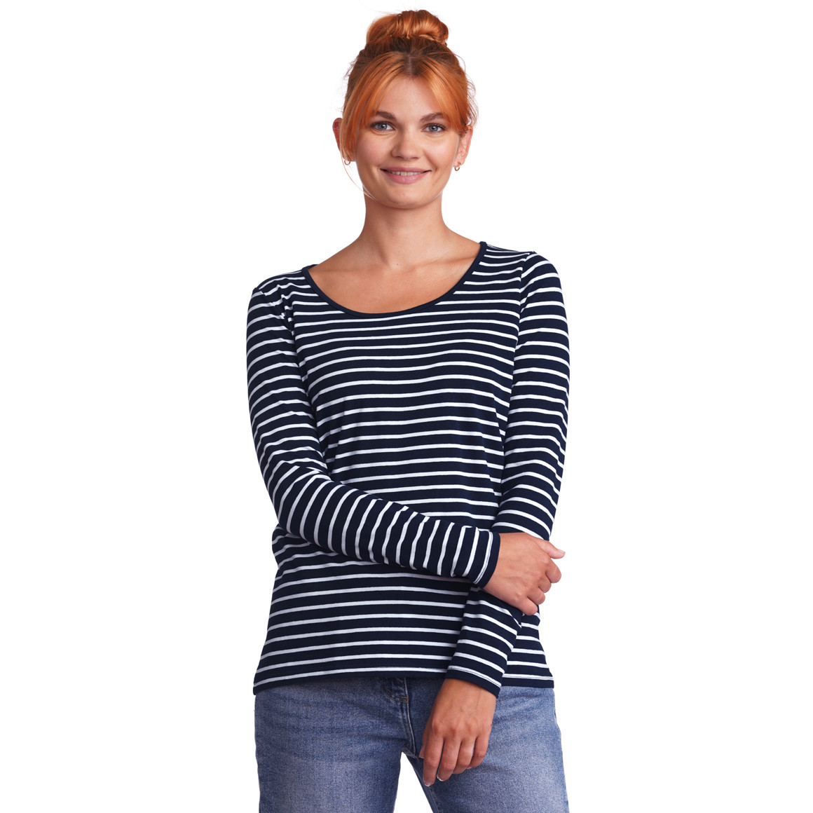 2 Damen Langarmshirts im Set