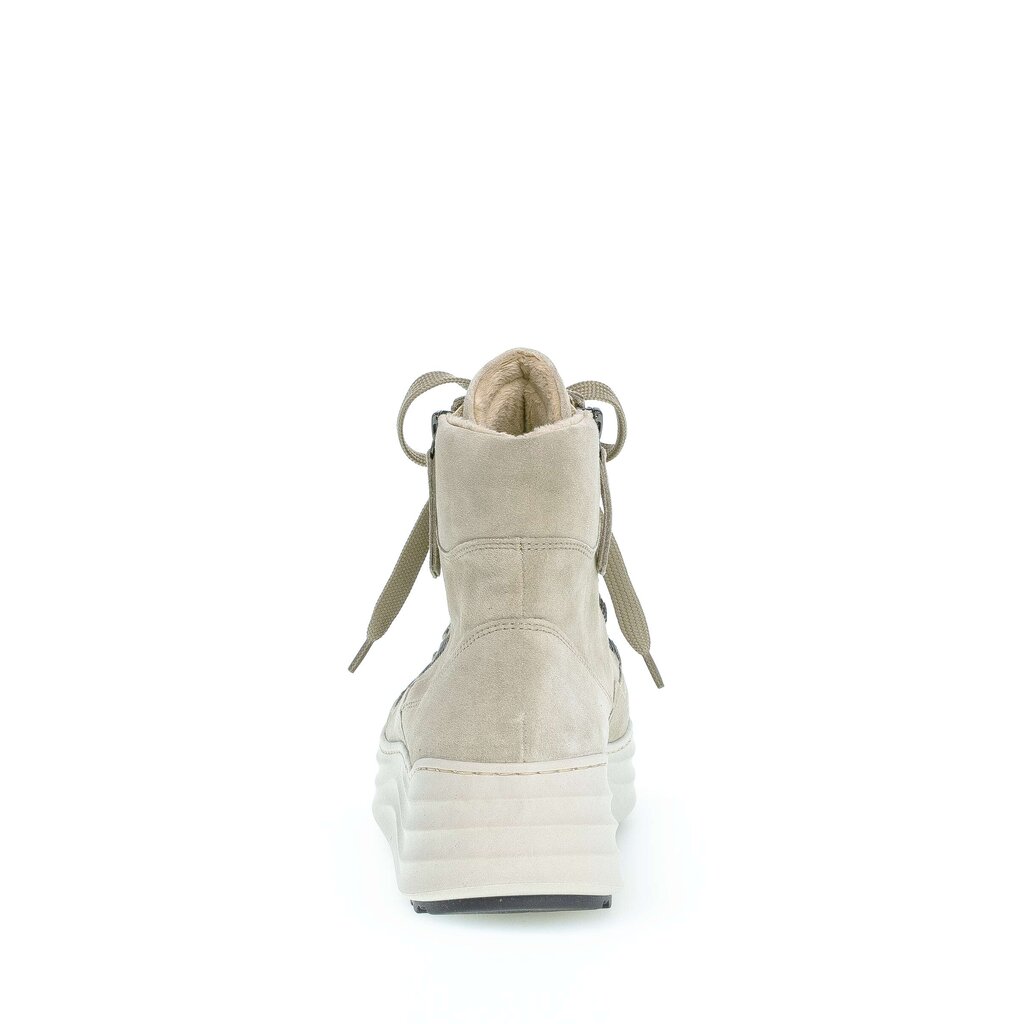 Gabor comfort Schnürstiefelette beige