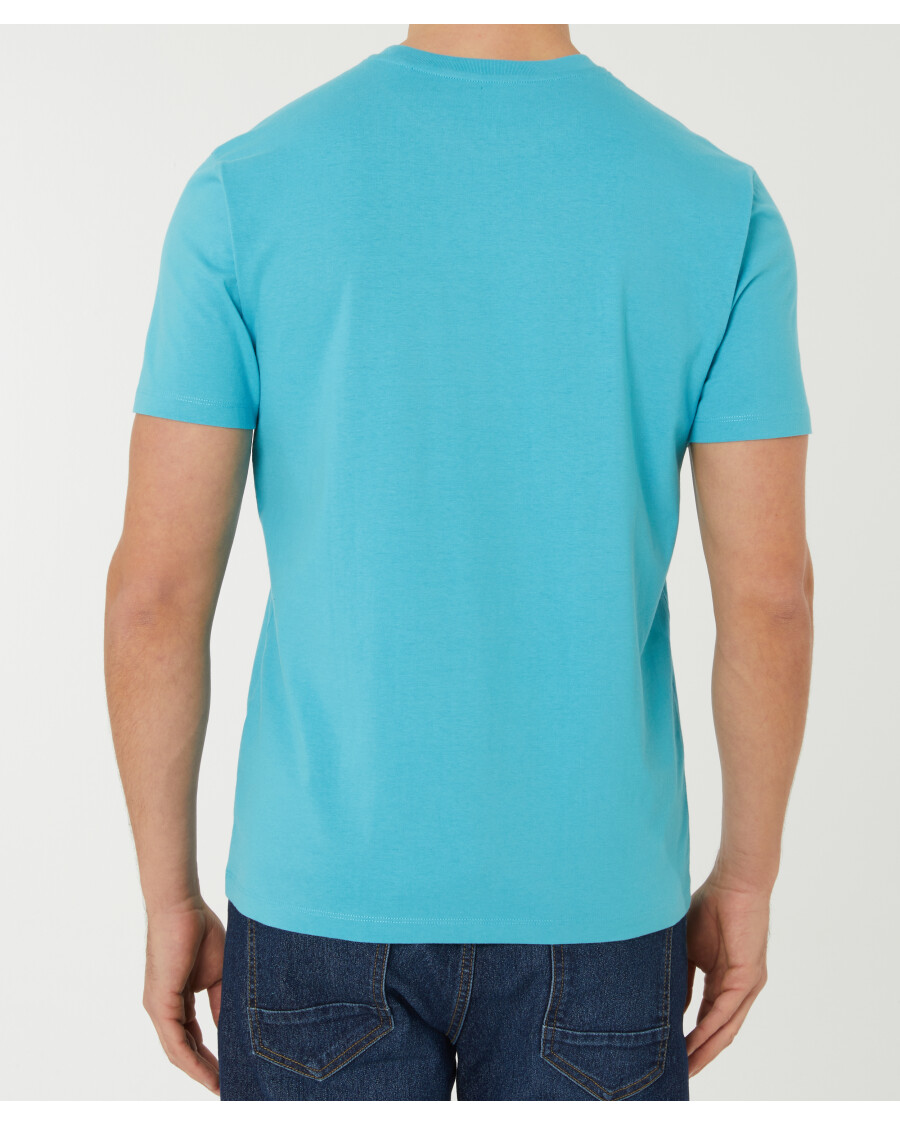 T-Shirt in Türkis
