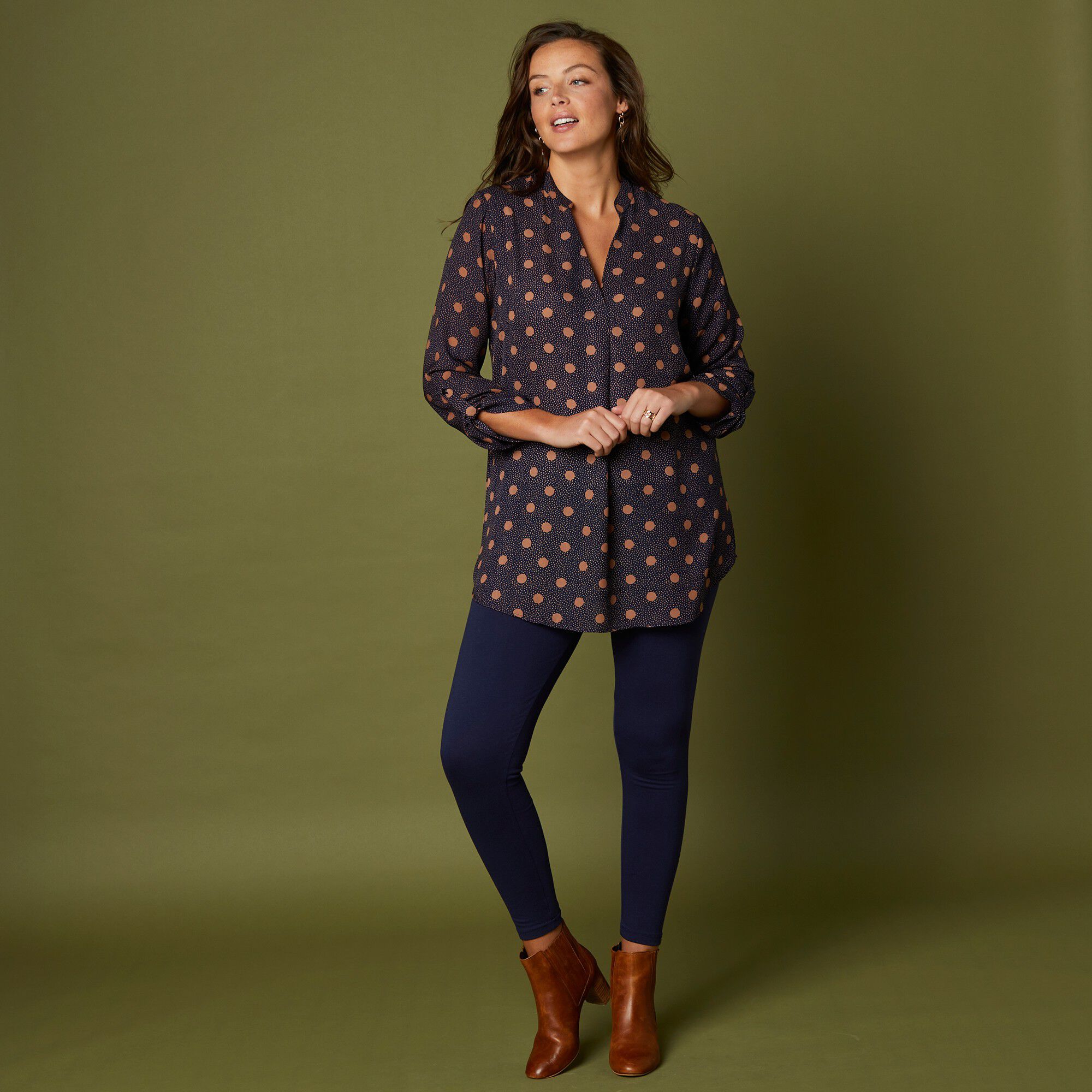 Legging taille élastiquée