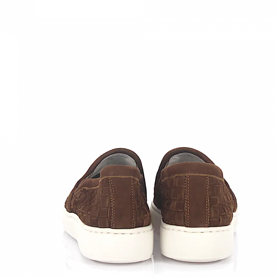 Santoni - Slip Ons braun - braun