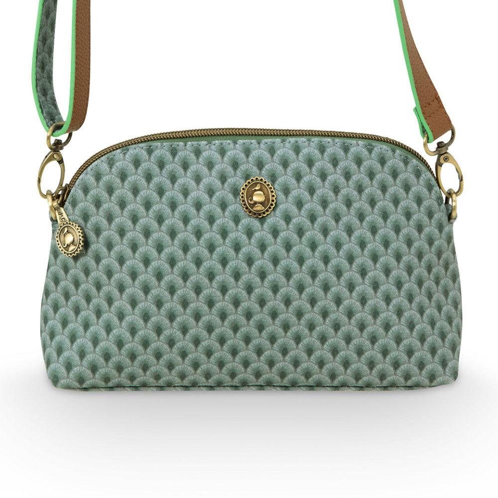 PiP Studio Handtasche Schultertasche Cross Body Suki Grün (S)