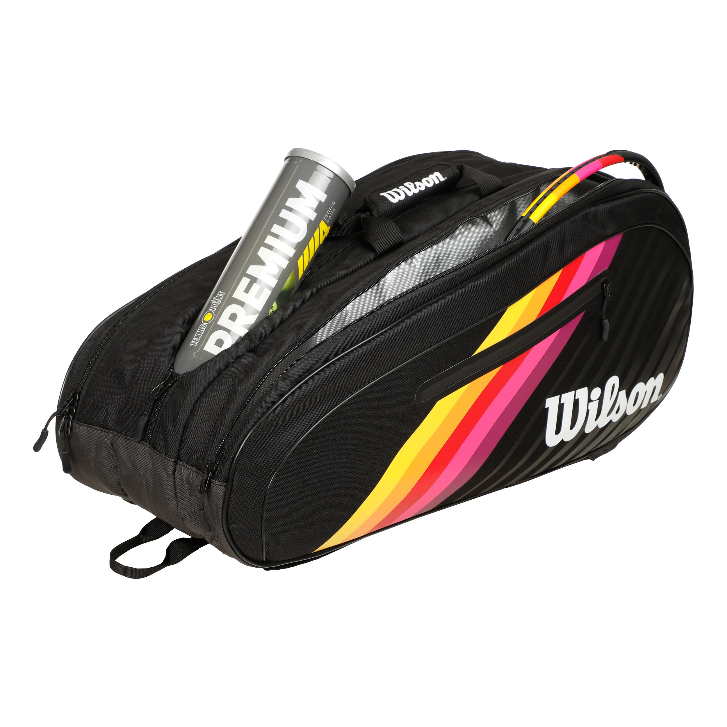 Team VHS Schlägertasche 12er Special Edition - Schwarz, Mehrfarbig