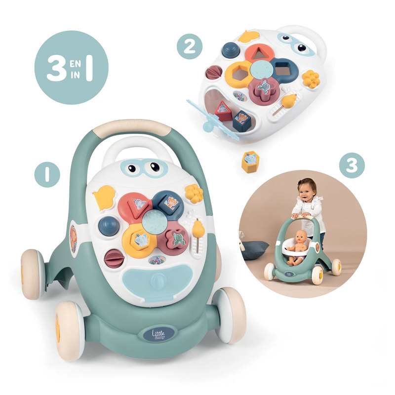 Trotteur 3 en 1 Little Smoby