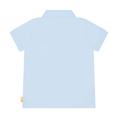 Poloshirt kurzarm, hellblau für Jungs