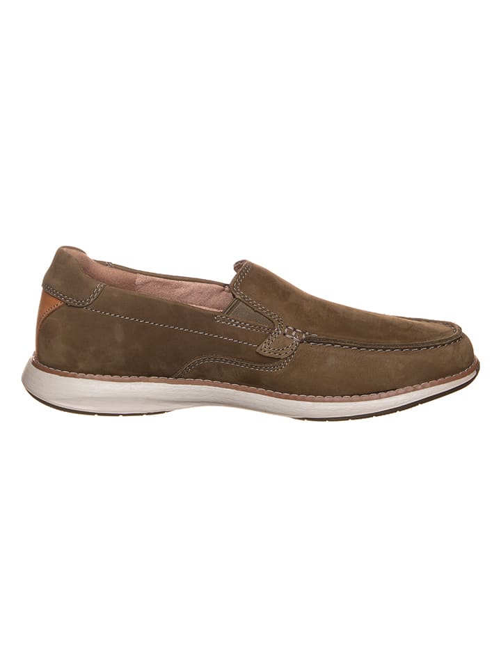 Clarks Leder-Slipper 