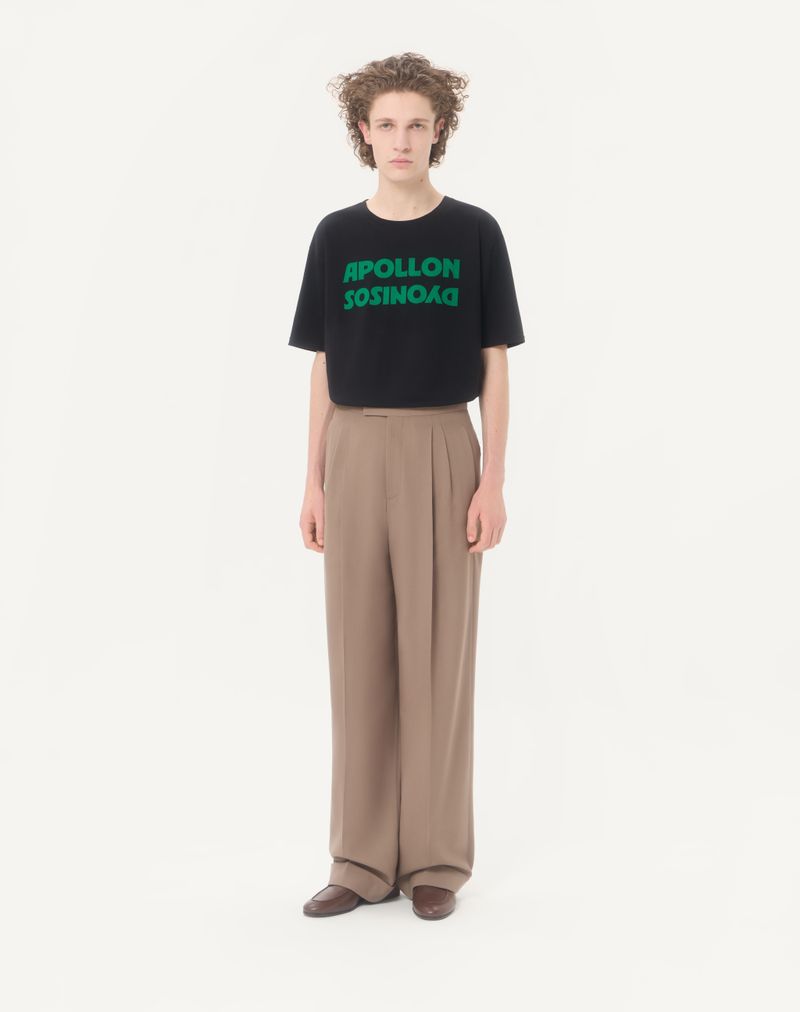 Valentino bomulds-T-shirt med Apollon/Dyonisos-print