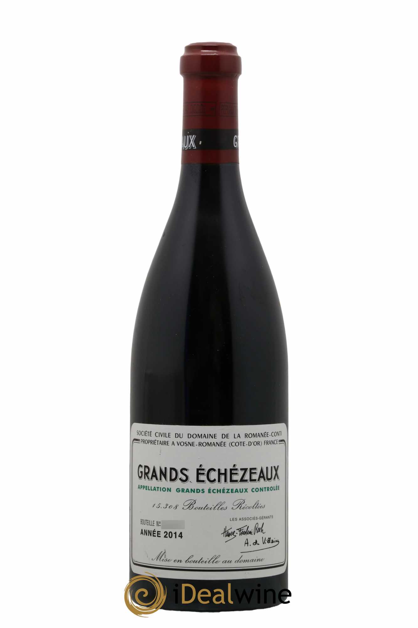 Grands-Echezeaux Grand Cru Domaine de la Romanée-Conti  2014 - Lot de 1 Bouteille