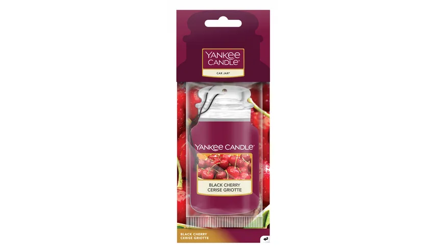 Yankee Candle Car Jar Paper Black Cherry rot