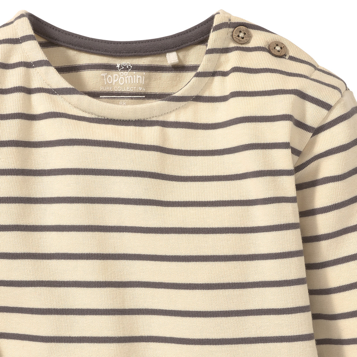 Newborn Langarmshirt aus Bio-Baumwolle