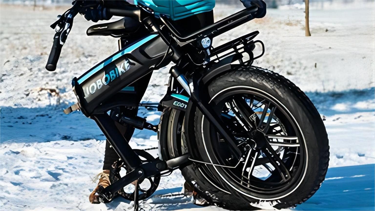 JOBOBIKE E-Bike Eddy, Eddy X. Fahren im Winter! SALE! faltbares Elektro-Fatbike, 7 Gang Shimano Acera Schaltwerk, Kettenschaltung, Heckmotor, 672,00 Wh Akku, (20 Zoll, LG Akku 48V/14AH, Vollgefedert, Super ausgeklügelte Materialien: Schwer & stabil,