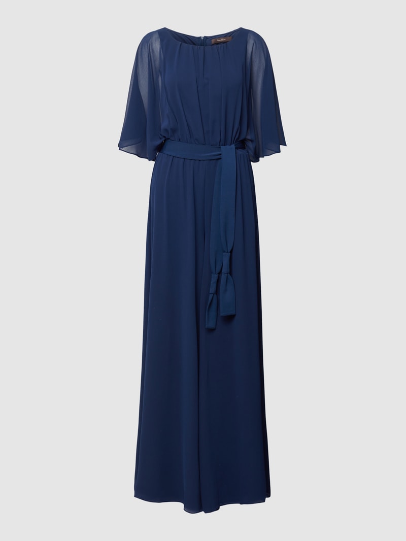 Jumpsuit mit Taillengürtel in dunkelblau