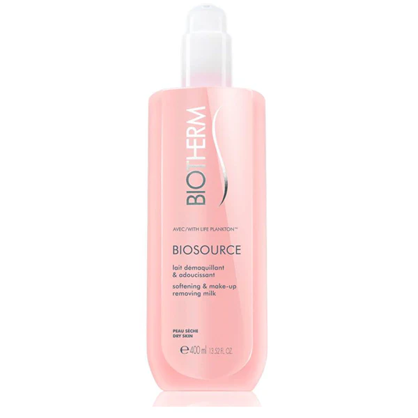 Biosource Lait Démaquillant & Adoucissant Peau Sèche Cleansers - Lapte demachiant facial