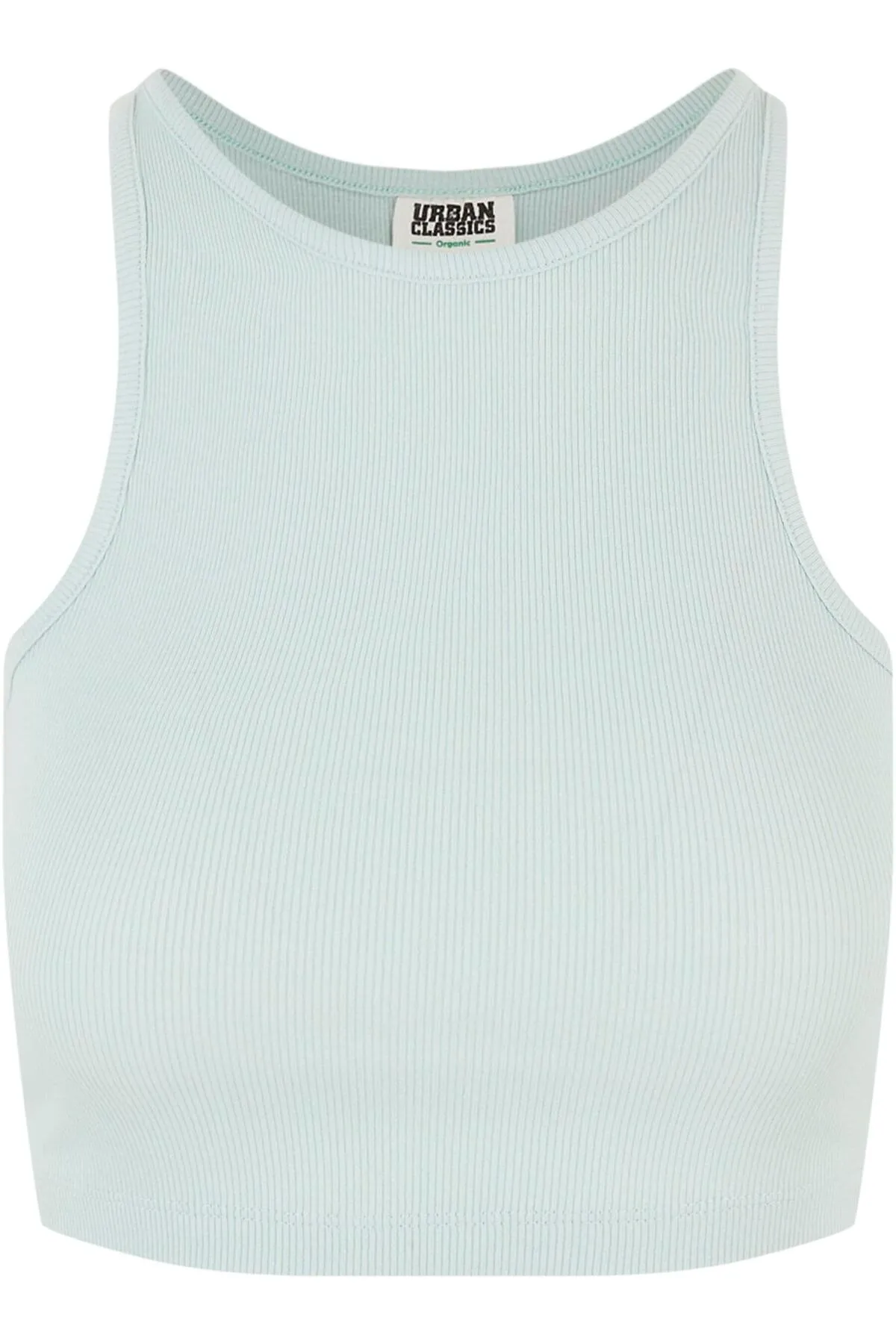 Urban Classics  Damen Ladies Organic Cotton Cropped Rib Top