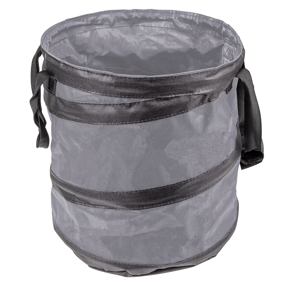 Powertec Garden Pop-Up Gartenabfallsäcke 2er-Set, Grau
