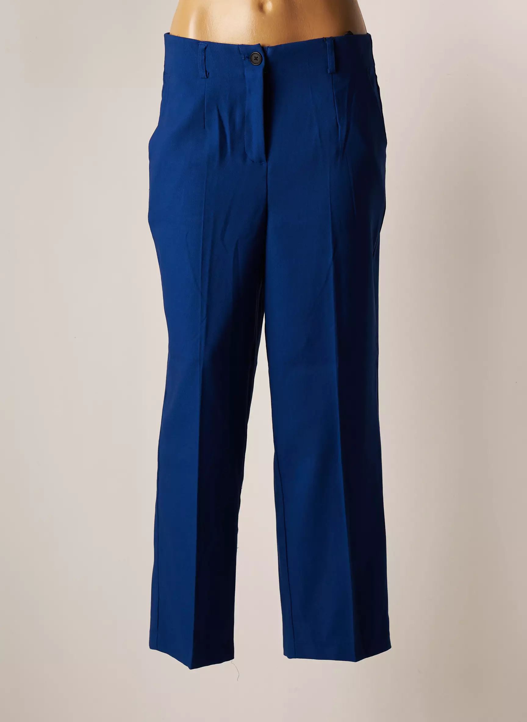 Vero Moda Pantalons Chino Femme couleur bleu