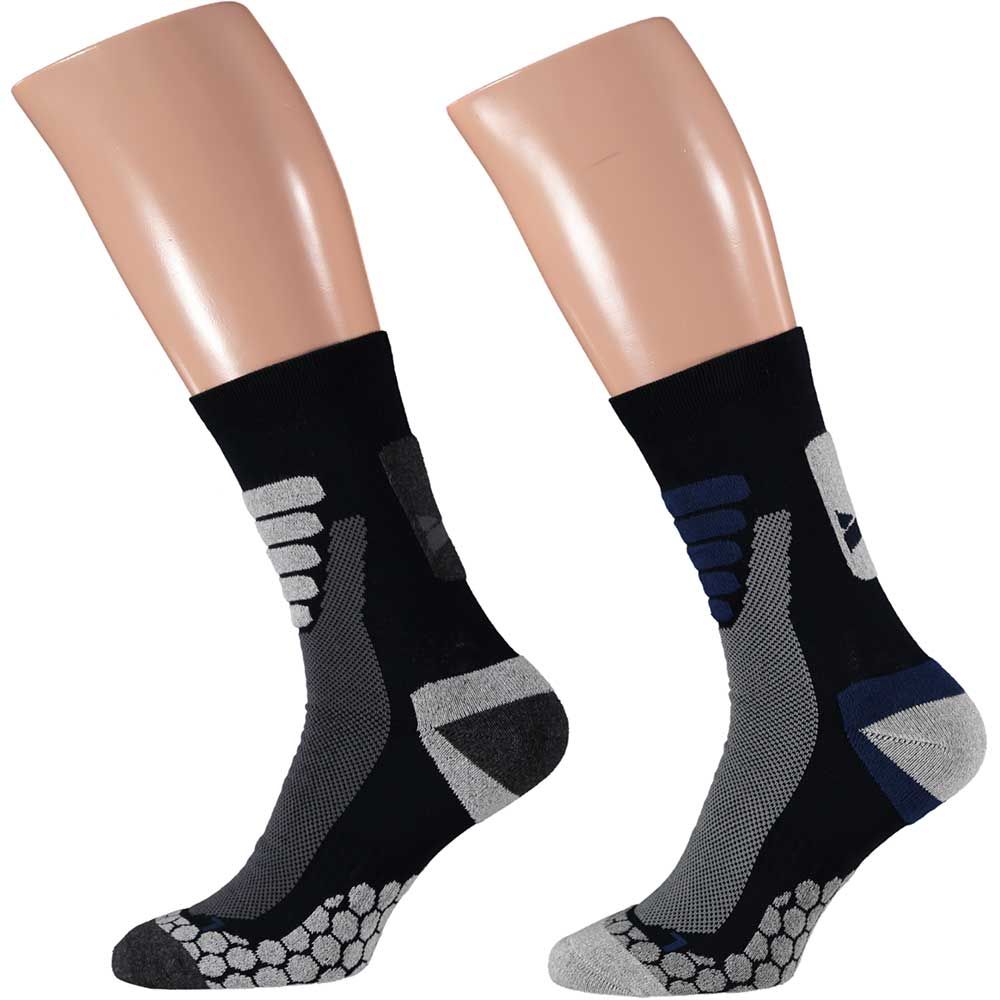 Xtreme 6 Paar Multi Blue Wandersocken