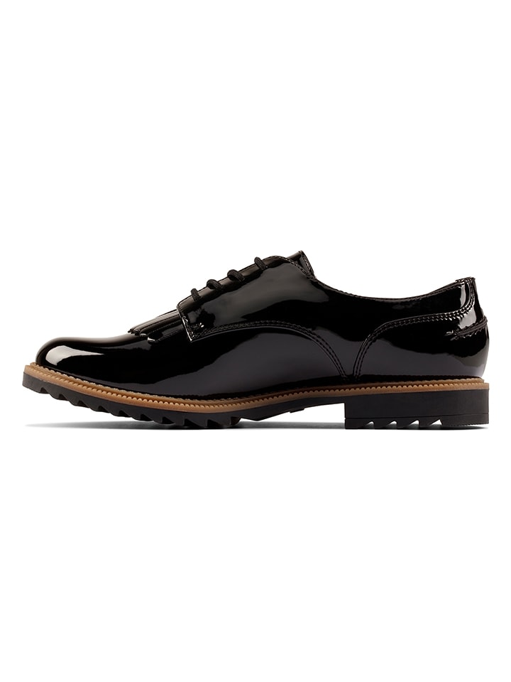 Clarks Schnürschuhe ''Griffin Mabel'' in Schwarz günstig kaufen