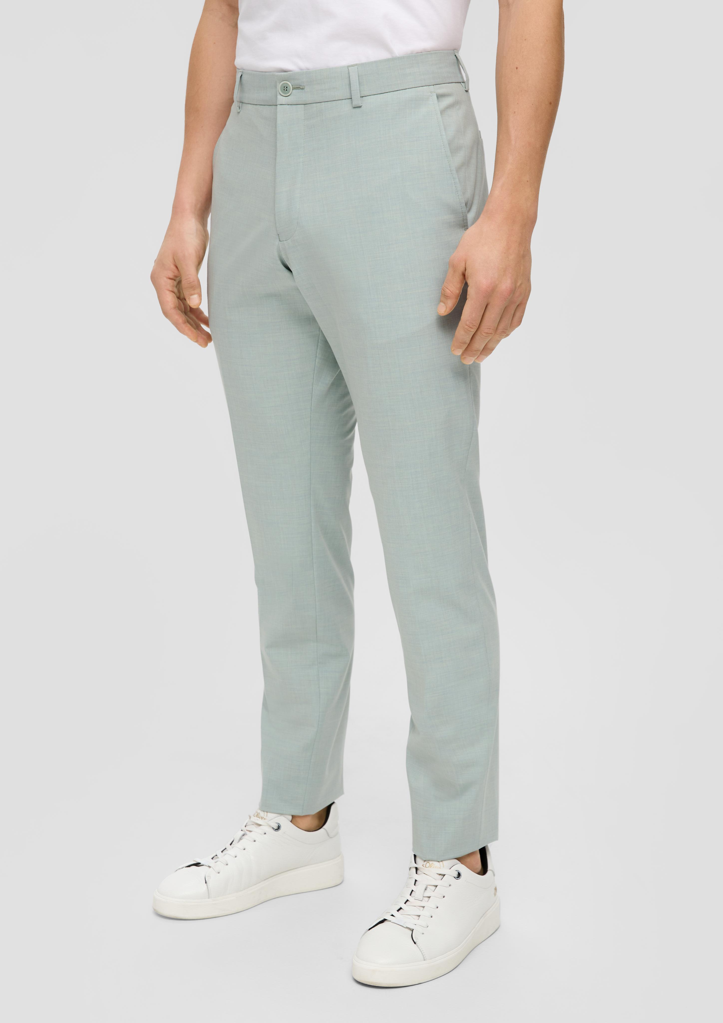 s.OPURE: Anzughose mit Slim Leg  2142798-72W2