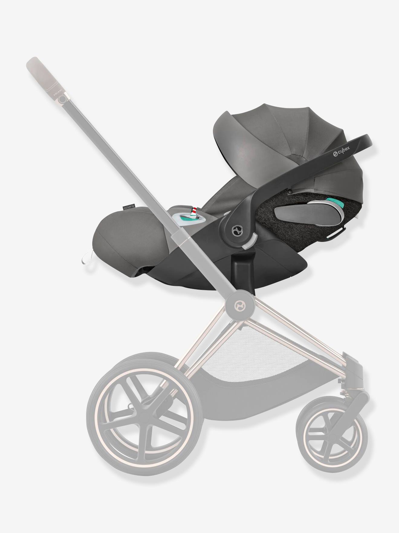 Siège-auto coque CYBEX Platinum Cloud Z2 i-Size 45 à 87 cm, équivalence groupe 0+ bleu (nautical blue)
