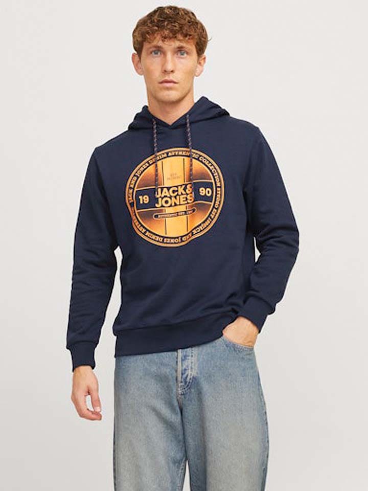 Jack & Jones Hoodie in Dunkelblau günstig kaufen