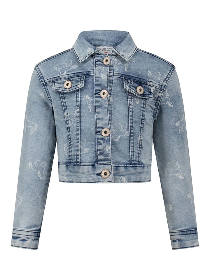 Salt and Pepper Jeansjacke in Hellblau günstig kaufen