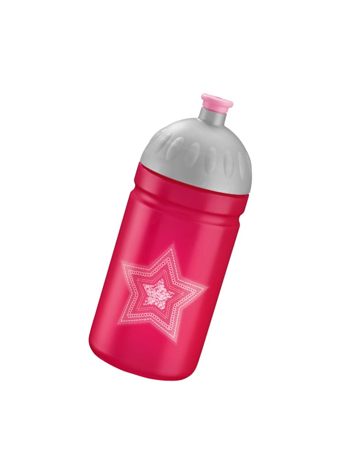 Step by Step Trinkflasche, 0,5 l, für Kindergarten und Schule in Glamour Star Astra, Pink günstig kaufen 18,5 cm