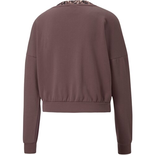 DAMEN SWEATSHIRT SAFARI GLAM CREW SWEATSHIR