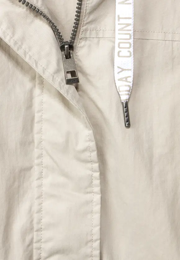 CECIL Leichter Parka in Unifarbe