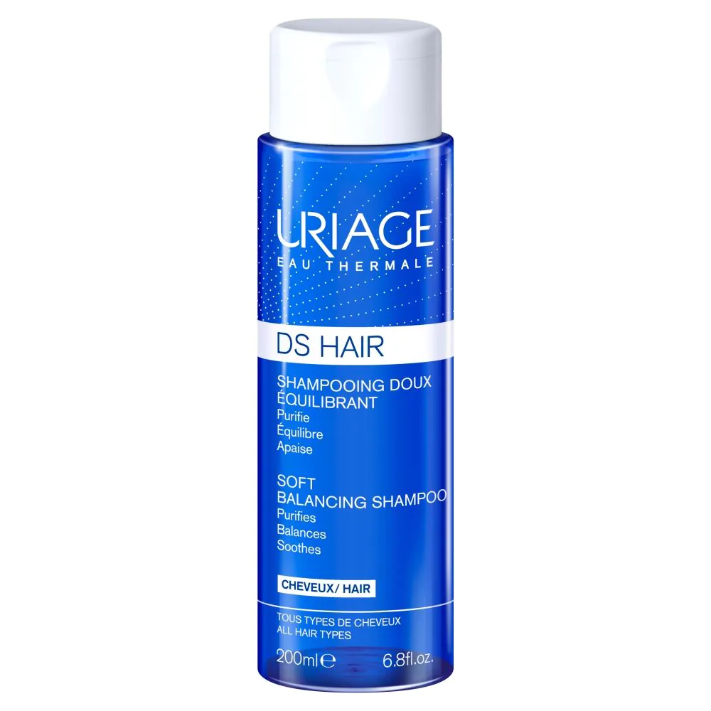 Uriage DS нежни регулишући шампон за косу