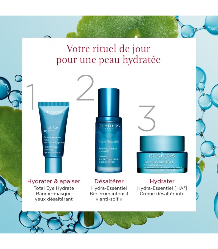Clarins-HYDRA-ESSENTIEL [HA²] -Crème Riche Hydratante Peaux très sèches