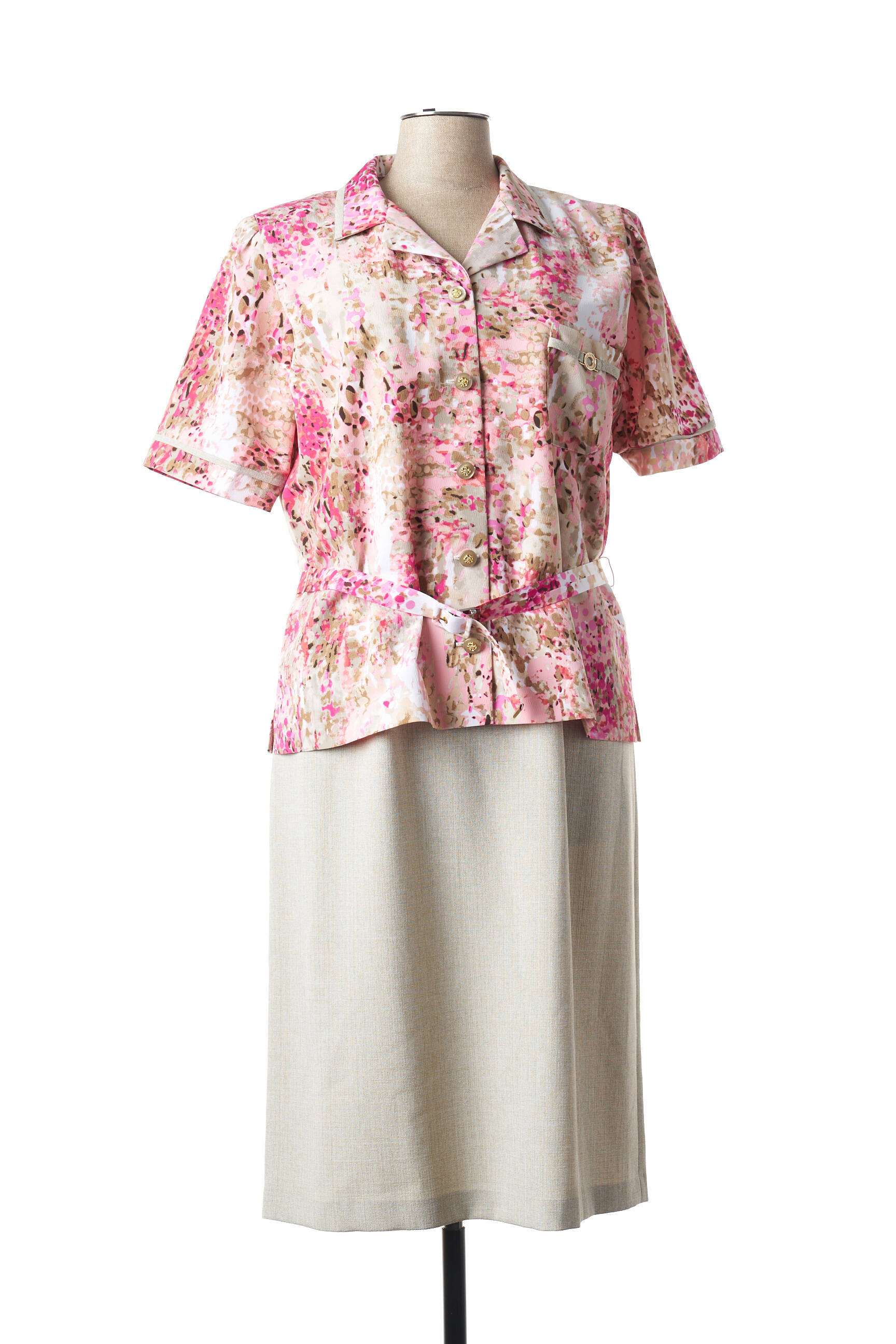 France Rivoire Ensembles Robe Femme couleur rose