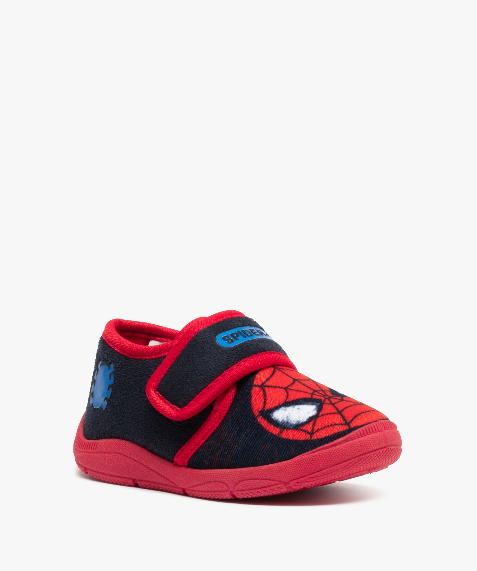 Chaussons Garçon bottillons en velours – Spider-Man rouge | GEMO