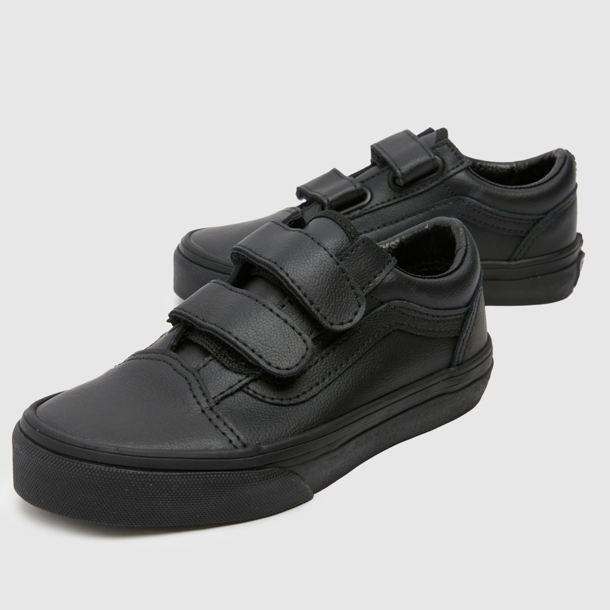 Vans fekete old skool v junior edzőcipő