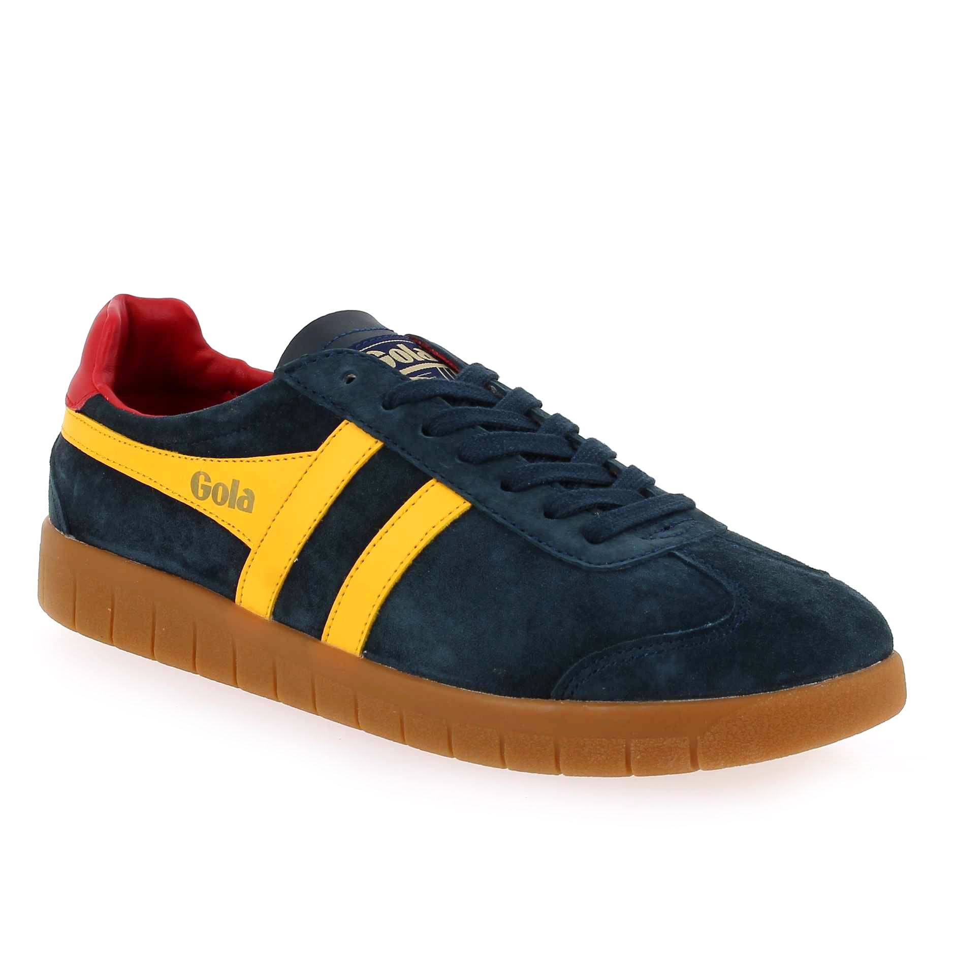 Gola  HURRICANE SUEDE CMB046 - Marine Jaune