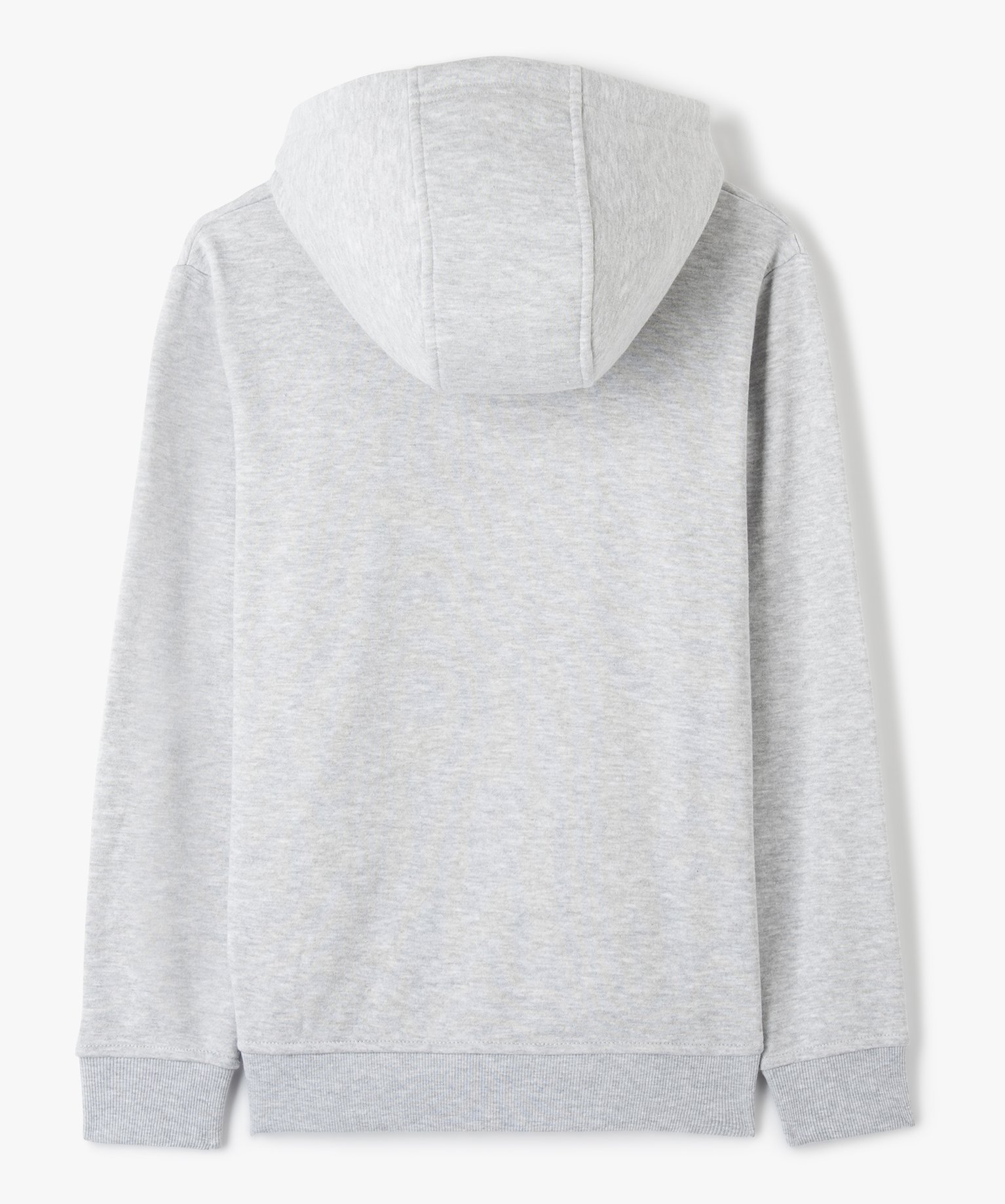 Sweat molletonné à capuche Garçon gris | GEMO