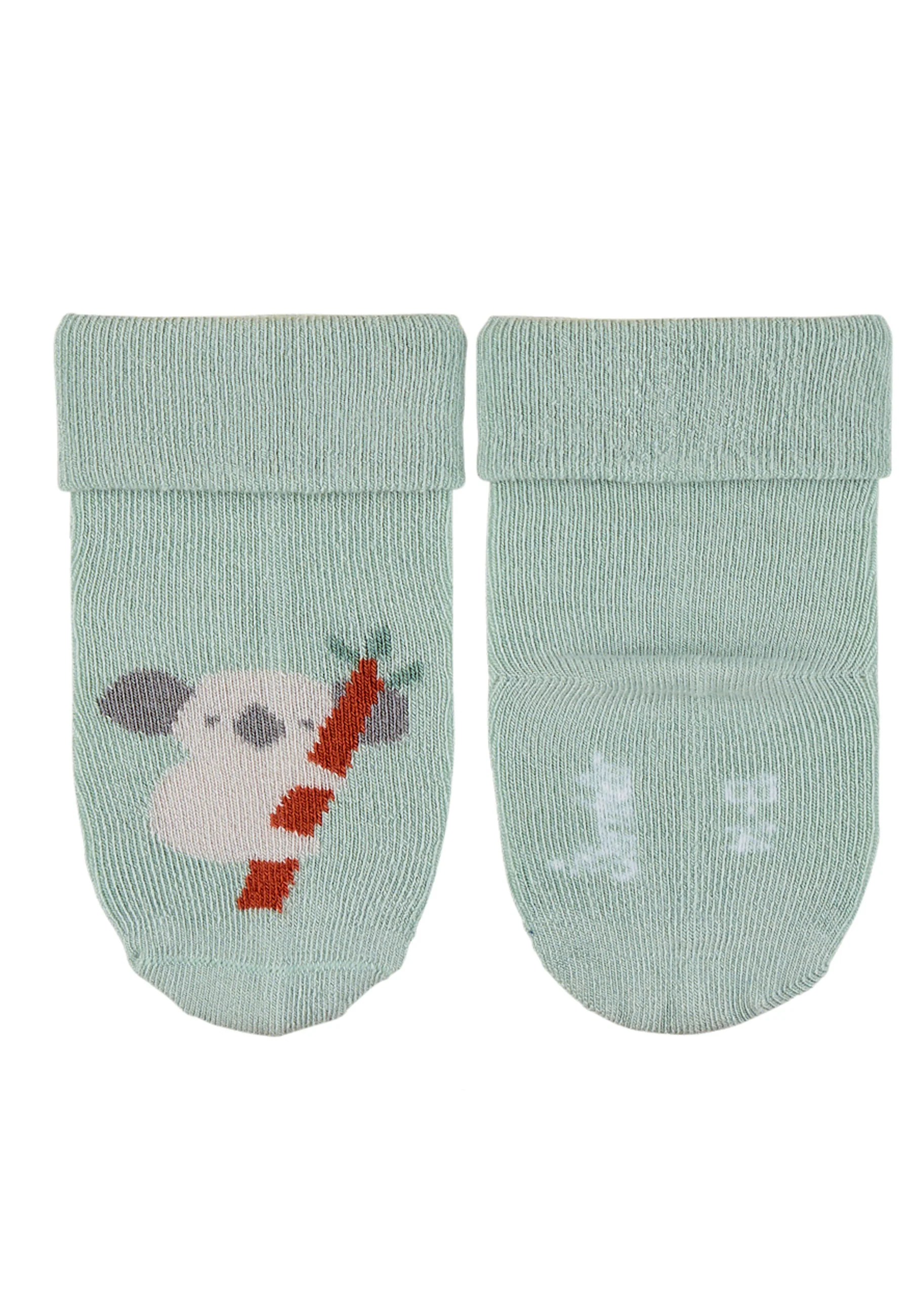 Babysocken im 3er-Pack uni, Koala und 3farbig
