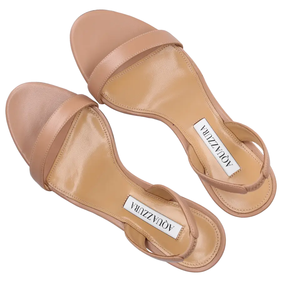 Aquazzura - Sandalen SO NUDE 85 Nappaleder - braun