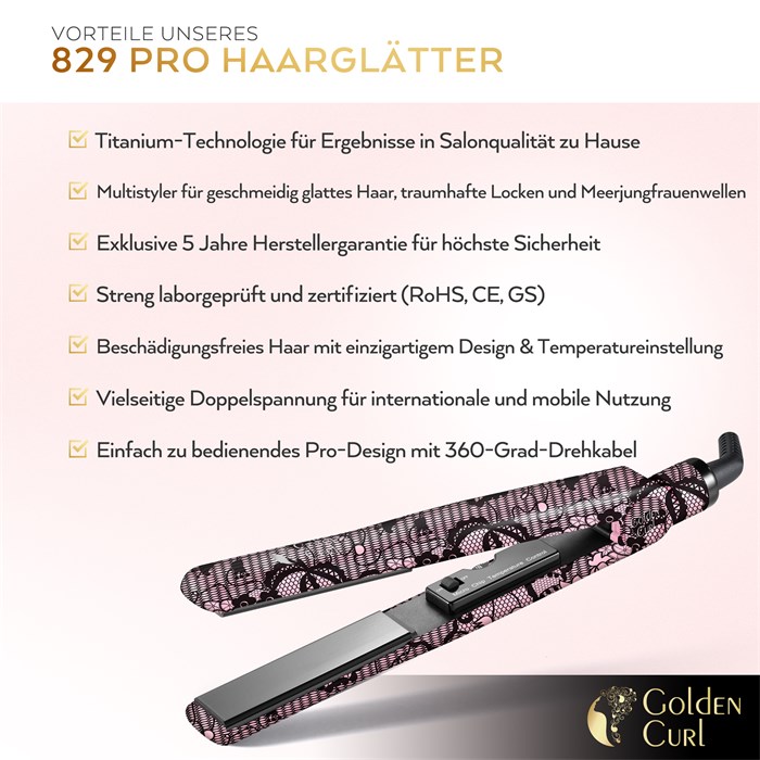 The Lace Titanium Plate Straightener
