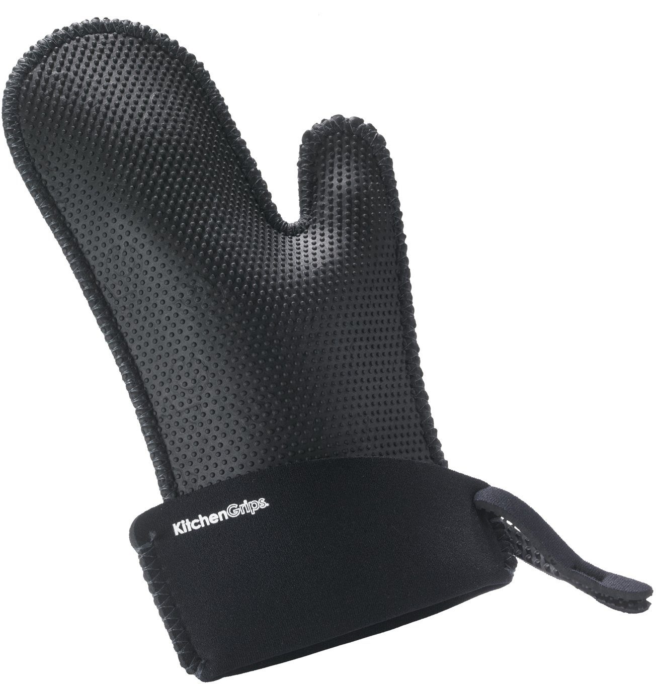 Kitchen Grips Topfhandschuhe, (1-tlg), hitzebeständig, schmutzabweisend, rutschfest, spülmaschinenfest