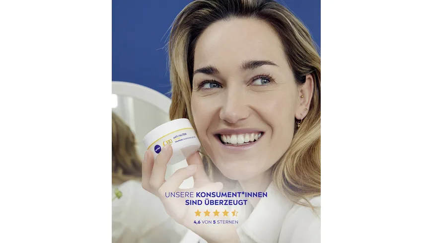 NIVEA Q10 Anti-Falten Power Straffende Tagespflege LSF30 50 ml