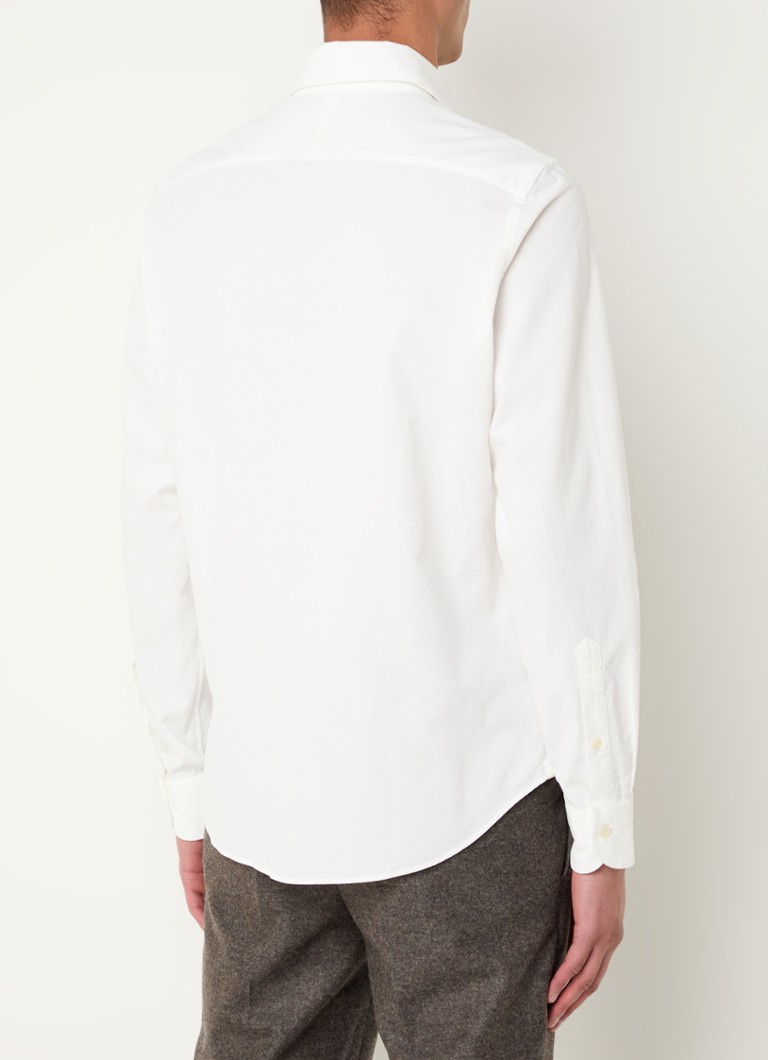 Camicia slim fit Profuomo con colletto all'italiana