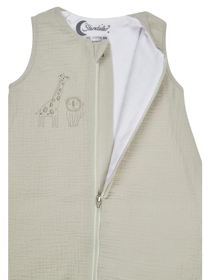 Sterntaler Schlafsack mit Beinen 80/86 Safari in mittelgrün günstig kaufen 86
